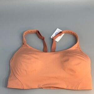 Lululemon All‎ Powered UP Bra Size 34D NWT Peach